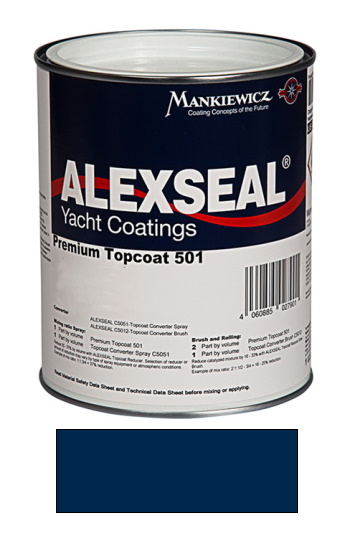 Alexseal Premium Topcoat 501 - Aristo Blue - Quart