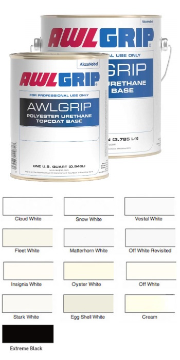 Awlgrip Polyurethane Enamel Topcoat - Black & Whites