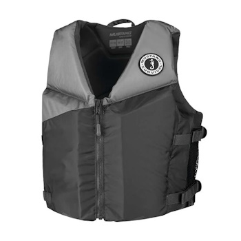 Rev Young Adult Vest - Gray/Yellow-Green