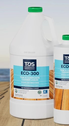 ECO-300 Teak Cleaner Liquid - Gallon