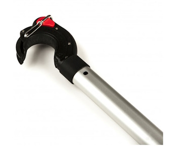 HOOK & MOOR 2.5 Meter Telescoping Boat Hook with Moor Hook