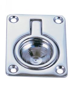 Perko Flush Ring Pull - Chrome Plated Bronze