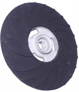 Spiralcool Air-Cooled Rubber Backing Pad - 6-3/8" Dia.