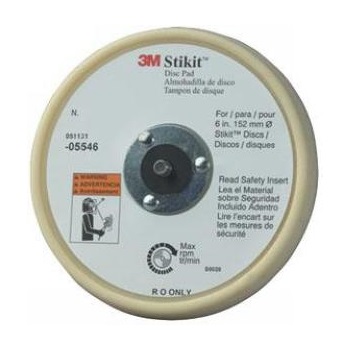 3M "Stikit" Abrasive Disc Finishing Pad - Low Profile - Dia. 6in