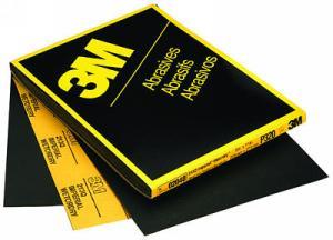 3M Imperial "WetorDry" Paper Sheets - Grade P220A - 50/Sleeve