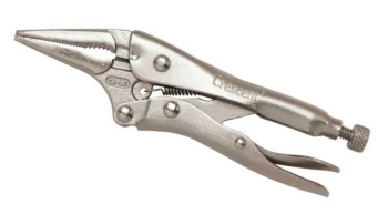 Crescent Long-Nose Locking Pliers with Wire Cutter - 9in