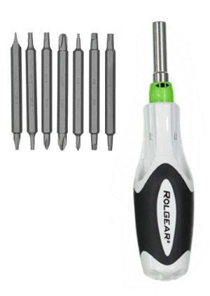 Rolgear Multibit Ratchet Screwdriver